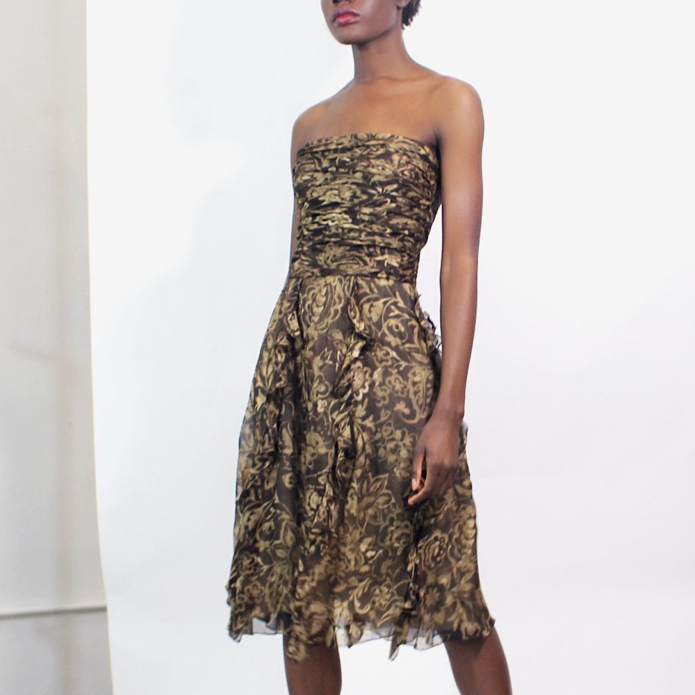 Ralph Lauren Black Label Floral Dress - SOLD